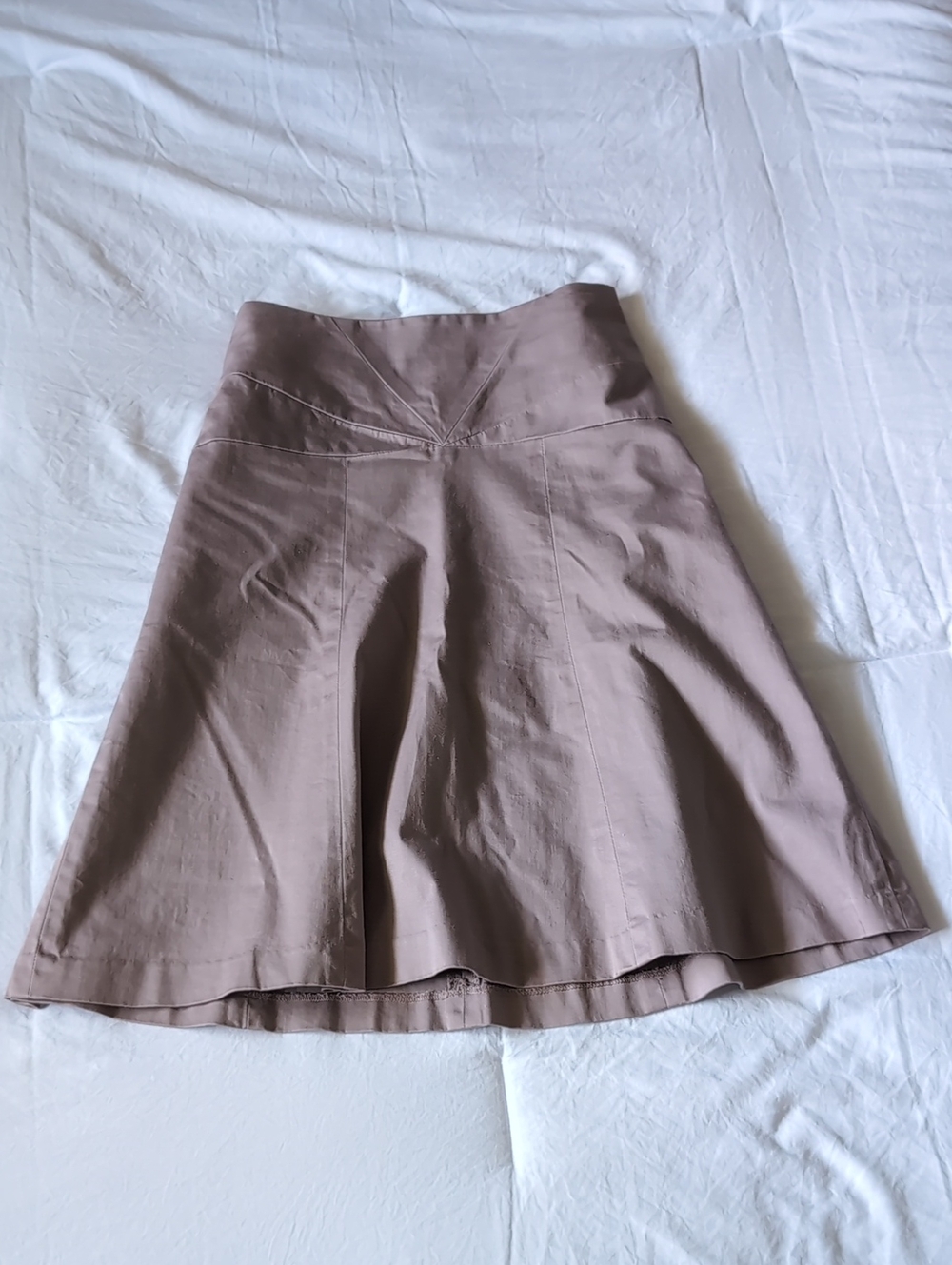 RW&CO. Dusty Mauve A-Line Skirt
